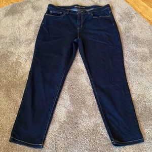 Women’s Micheal Mors dark blue denim  NWOT. SIZE 14. Soft light weight